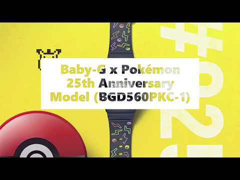 HANDS ON: Baby-G (Casio) x Pokémon 25th Anniversary Watch