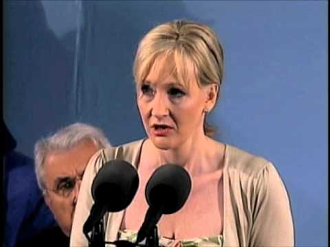 , title : 'J.K. Rowling Speaks at Harvard Commencement'