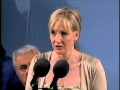 J.K. Rowling Speaks at Harvard Commencement ...