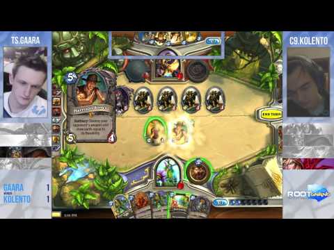 Gaara vs Kolento | Group Stage | ROOT Gaming Hearthstone Invitational