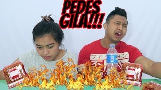 Download lagu NO THUMB CHALLENGE MAKARONI PEDES LEVEL 5 W/ INDIRA KALISTHA  | AA UTAP mp3