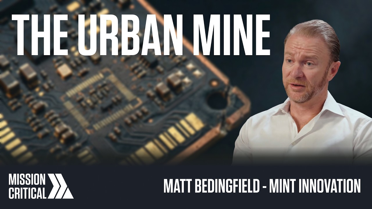 The Urban Mine Nobody's Processing: Recovering Critical Minerals from E-Waste