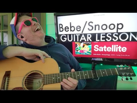 satellite - bebe rexha and snoop dogg Guitar Tutorial (Beginner Lesson!)