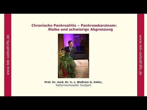 Chronische Pankreatitis - Pankreaskarzinom: Risiko und schwierige Abgrenzung