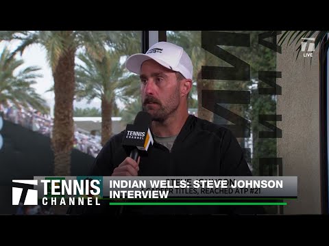 Steve Johnson Reflects on his Career; Indian Wells
