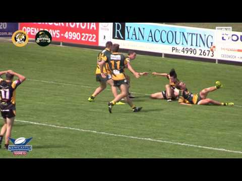2016 Newcastle RL   Round 1   U19's  Highlights   Cessnock v Macquarie