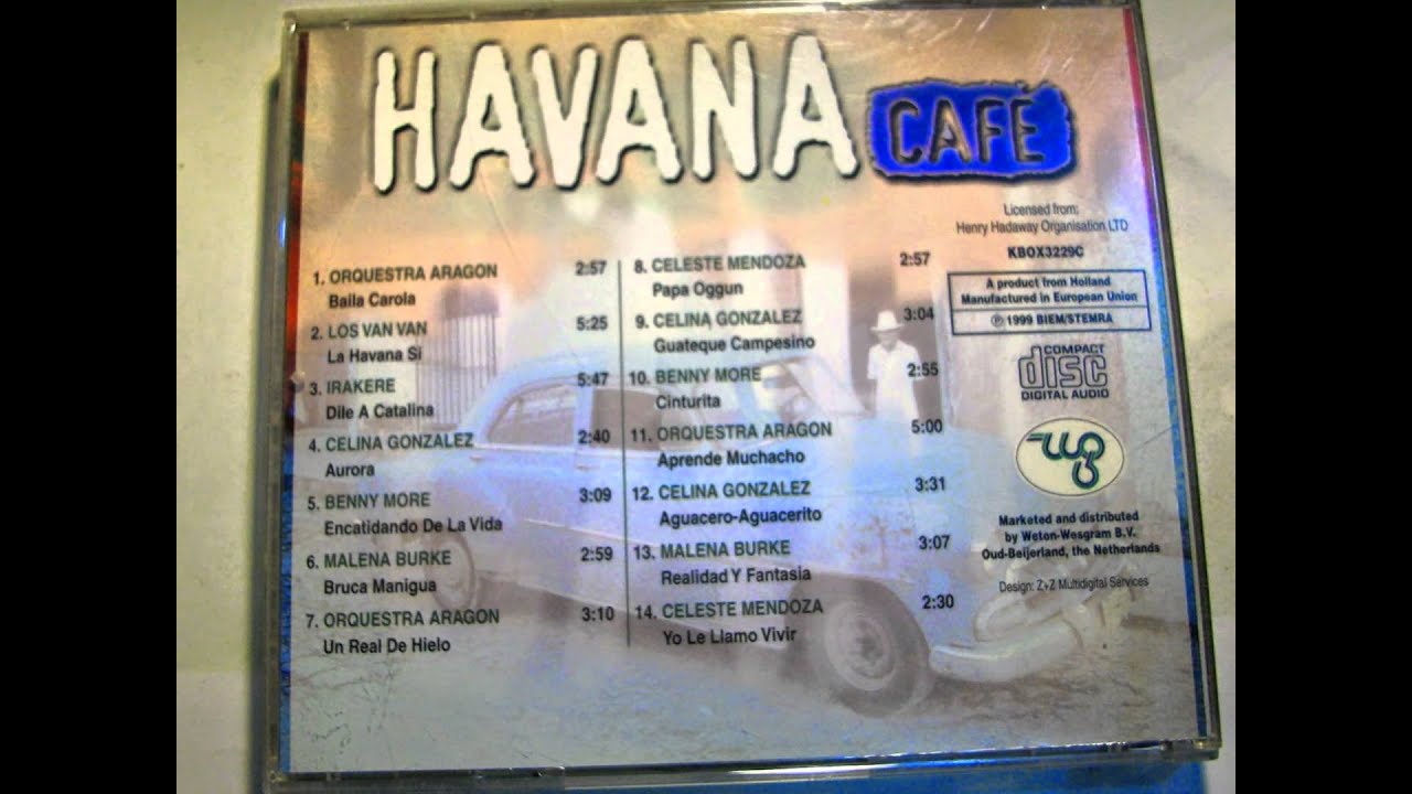 HAVANA CAFE , KÜBA CUBA COMPILATION , CD