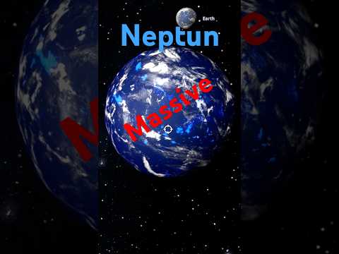 Habitable Neptune terraform Neptune #neptune #astronomy #fyp