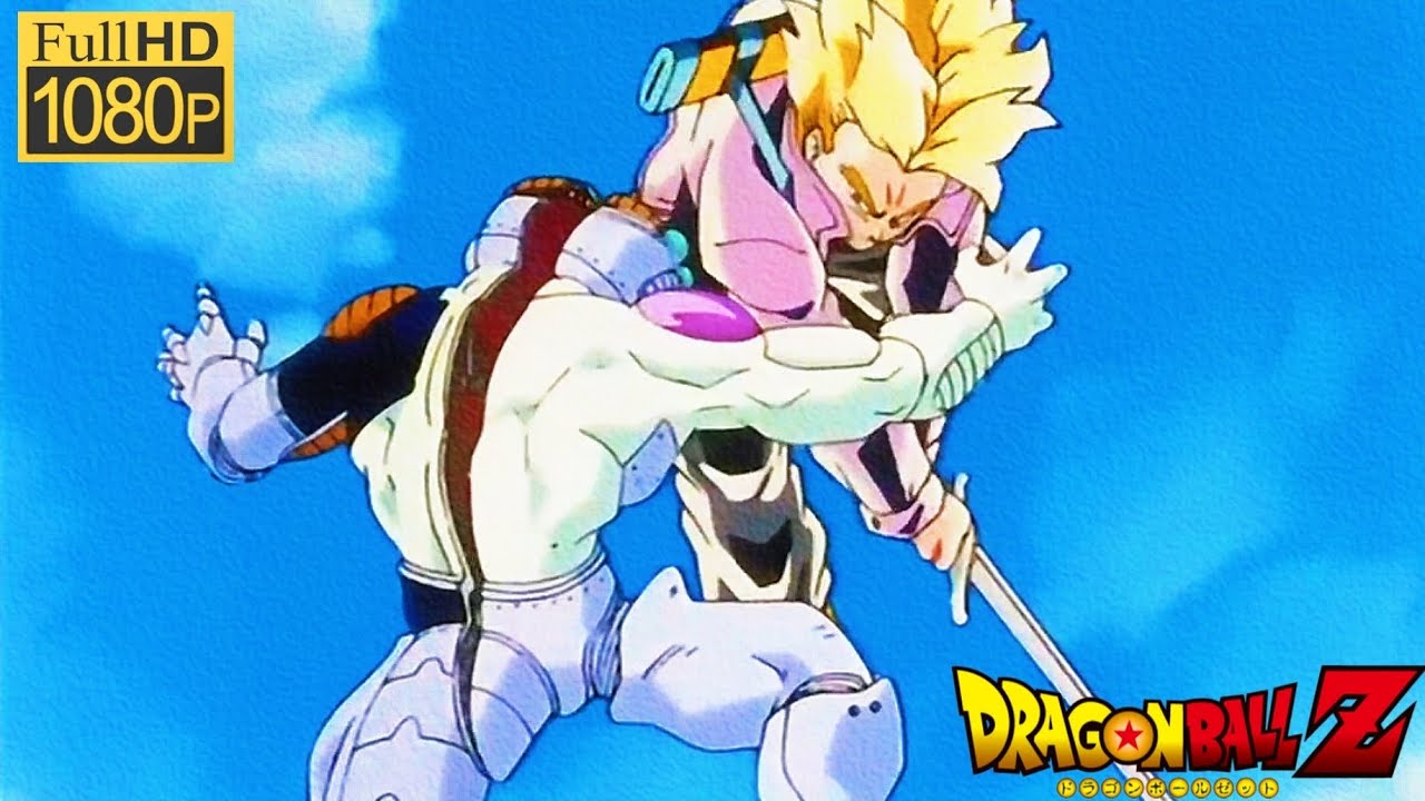 Trunks vs Freeza & Rei Cold | Dragon Ball Z | Saga Cell