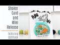 Shaker Card and Mini Release | Cattitude with Whimsy Stamps