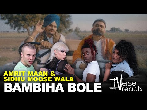 rIVerse Reacts:  BAMBIHA BOLE by Amrit Maan & Sidhu Moose Wala - M/V Reaction