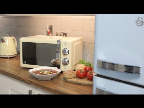 Swan Retro Microwave - 