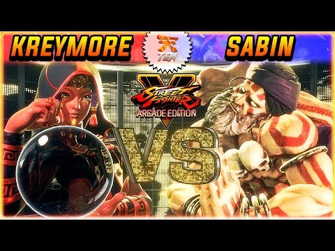 SFV AE ✪ KREYMORE (Menat) vs SABIN (Dhalsim) | Ranked Match ✪ SF5 TenSFV