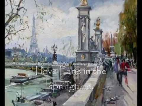 Ella Fitzgerald  I Love Paris.... (with lyrics)