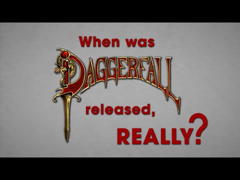 When Was Daggerfall Released, Really?