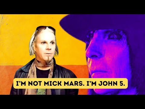Motley Crue's John 5 on Mick Mars, Quitting Rob Zombie's Band, Meeting Vince Neil - 2023