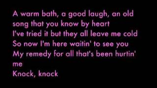 Knock Knock - Lenka Lyrics