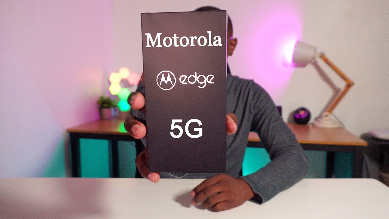 Motorola Edge 5G  | 6GB RAM 256GB storage  Solor Black  2020 Unboxing