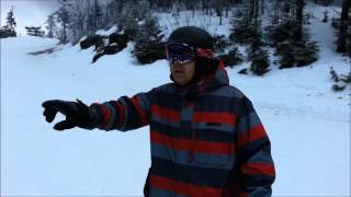 preview picture of video 'Snowboarding at Mount Sunapee NH'