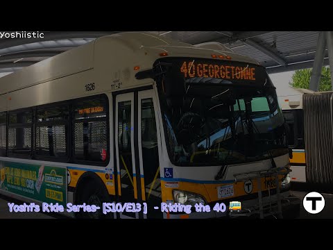 The Elderly Town | Yoshi's Ride Series {S10-E13} - Riding the 40 🚌 - {MBTA} | SPECIAL REQUEST