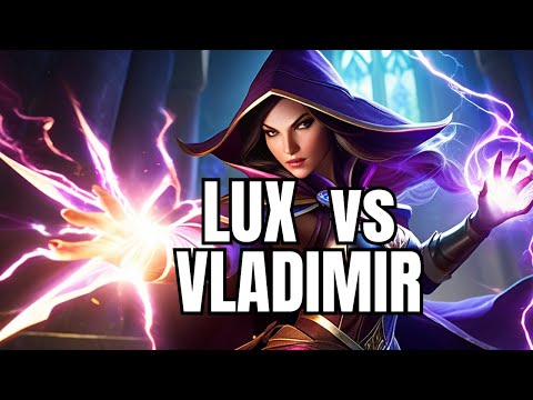 NEVER LET Lux Mid GET FED  - Lux Insane Plays vs Vlad [DoDo22]