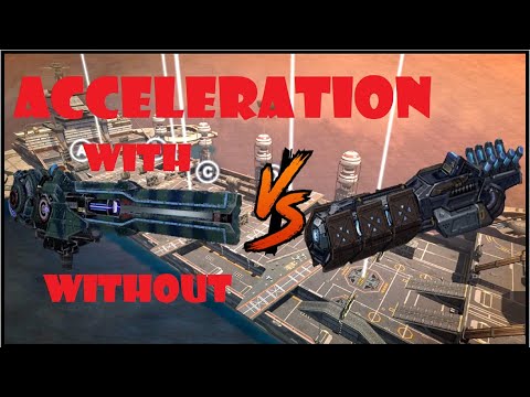 Comparing heavy weapons Viper with and without acceleration pilot skill vs Nucleon war robots