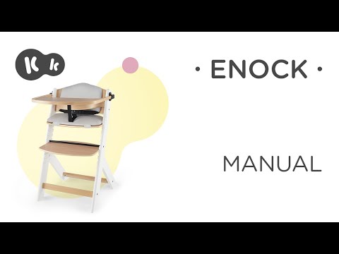 Kinderkraft Enock balta + poduszka
