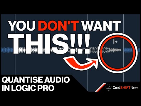 How to Quantise Audio in Logic Pro… FLEX TIME like a Pro!