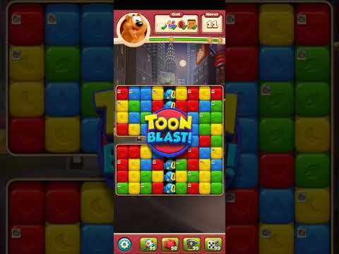 Toon Blast Level 2664 No Boosters Series