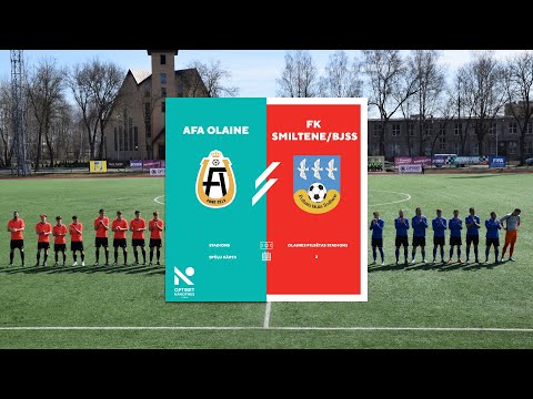 AFA Olaine - FK Smiltene/BJSS (Highlights)