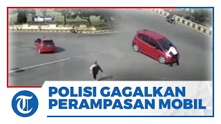 VIRAL Polisi Kritis Saat Gagalkan Perampasan Mobil Oleh Debt Collector, Terseret Sejauh 1 Kilometer