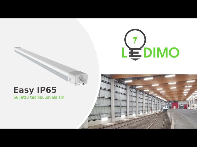 ledimo Jetproof industrial luminaire ip65 60w 1500mm 840 120deg