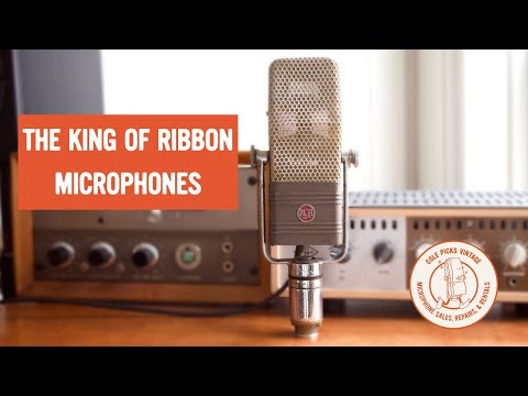 The King of Ribbon Microphones