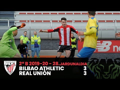 ⚽️ Resumen I J28 2ªDiv B I Bilbao Athletic 3 - 3 Real Unión I Laburpena