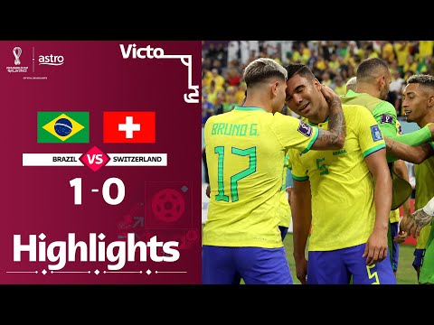 Brazil 1 - 0 Switzerland | World Cup 2022 Highlights | Group G | #SebolaSuara