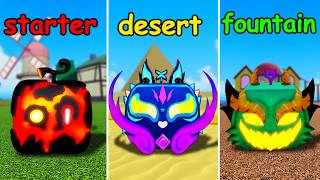 Blox Fruits Noob to Pro, but my Fruit Changes Every Island