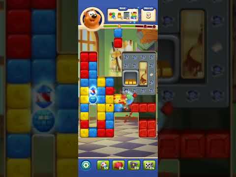 Toon blast level 7406 🤛😤 got 3 free moves by add 👍