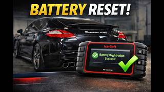 Porsche Panamera Battery Reset (970) – Scanner That Actually Works!