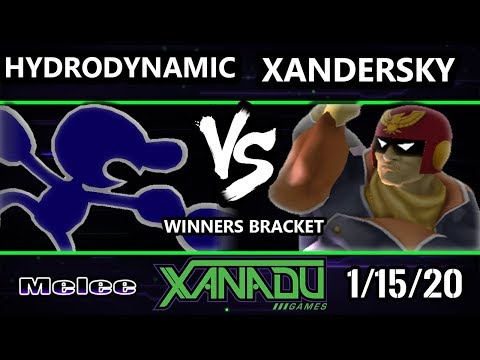 S@X 337 SSBM - Hydrodynamic (Game & Watch) Vs. Xandersky (Captain Falcon) Smash Melee Winners R1