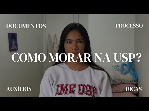 How to live at USP? (CRUSP) - process, documents, tips, assistance, my experience