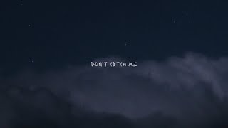 Don't Catch Me Music Video