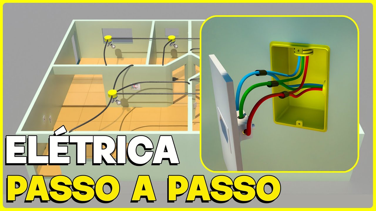 ELÉTRICA PARA INICIANTES,CIRCUITO DE TOMADA, PASSO A PASSO