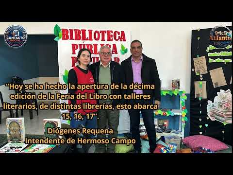 10ma Feria del Libro (Diógenes Requena - Intendente Hermoso Campo)