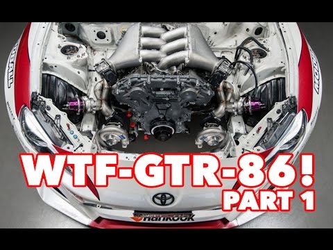 WTF86 - VR38 R35 GTR Engine into StreetFX Toyota 86 - Build Update 1!