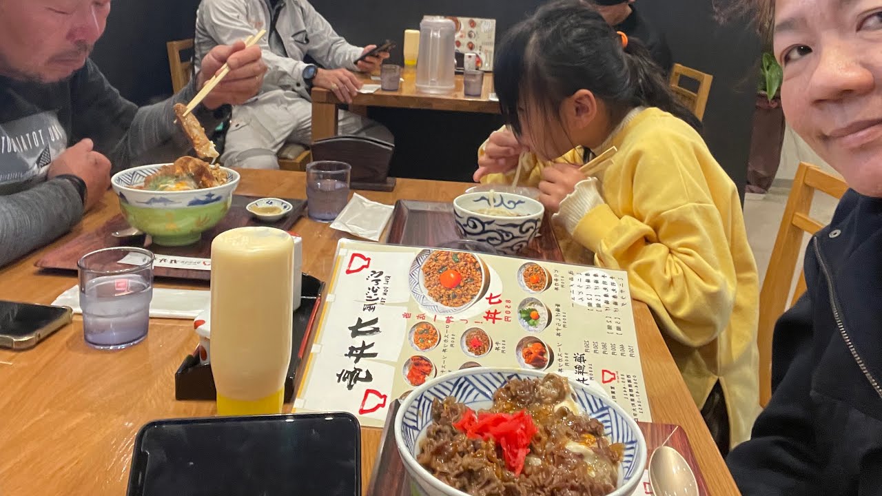 Traditional Japanese Rice Bowls| Nagano Vlog  #Donburi (#丼)  #foodlover #japan