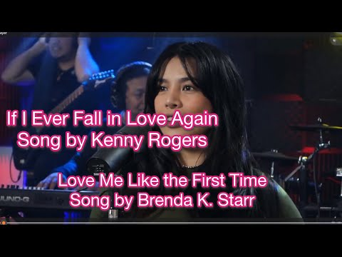 IF I EVER FALL IN LOVE AGAIN/LOVE ME LIKE THE FIRST TIME-AILA SANOS&R2K BAND COVER 2024