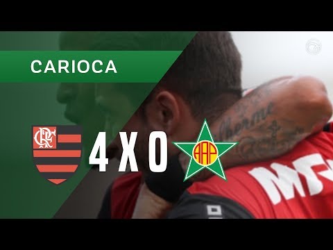 FLAMENGO 4 X 0 PORTUGUESA-RJ - 18/03 - CARIOCA 2018