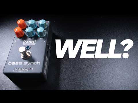 Funkier Than a Keyboard? MXR Bass Synth Pedal Review & Demo