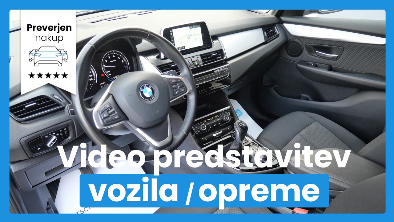 BMW serija 2 Gran Tourer 216i - SLOVENSKO VOZILO