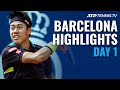 Nishikori v Pella; Tsonga, Andujar & Chardy In Action | Barcelona Open 2021 Highlights Day 1